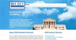Desktop Screenshot of bhskyassociates.com